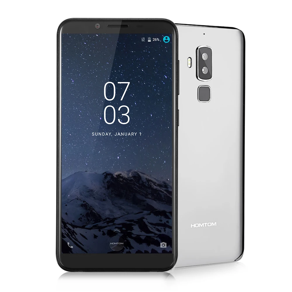 HOMTOM S8 4G Смартфон Android 5 7 &quot4 GB Оперативная память 64 Гб Встроенная 1 GHz Octa Core MTK6750T