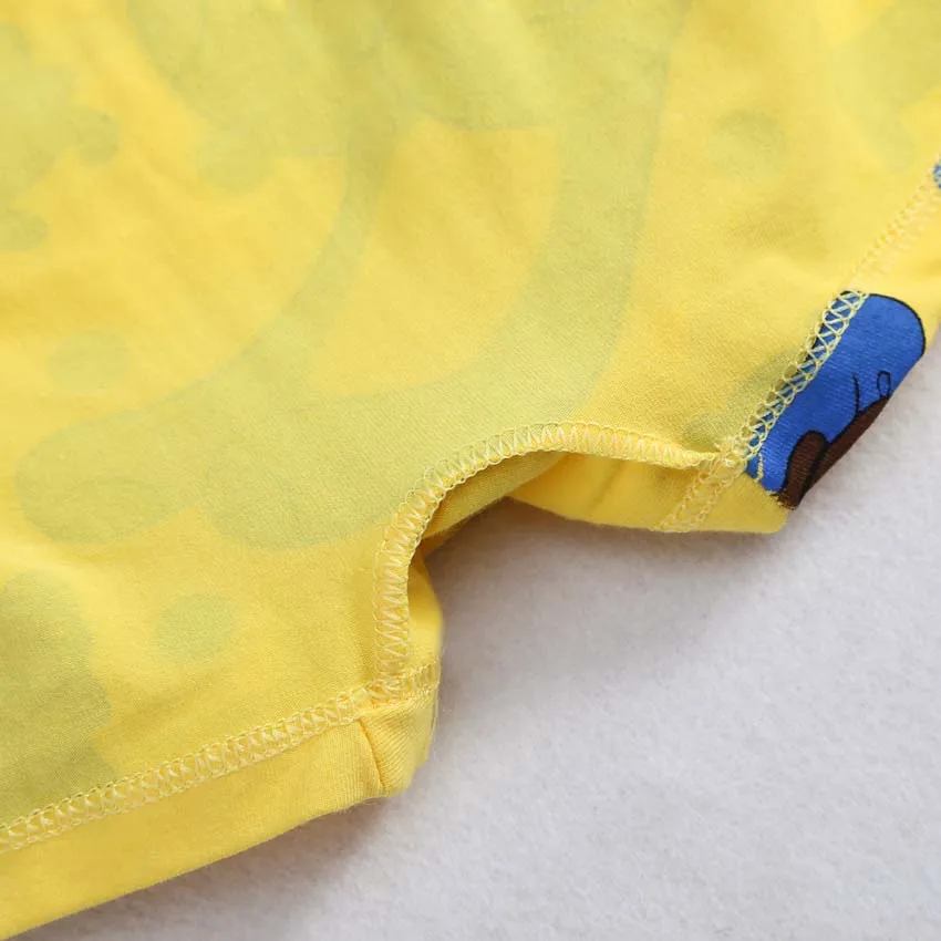 3 шт./лот милый медведь шорты для мальчика Боксеры Нижнее белье из хлопка нижнее