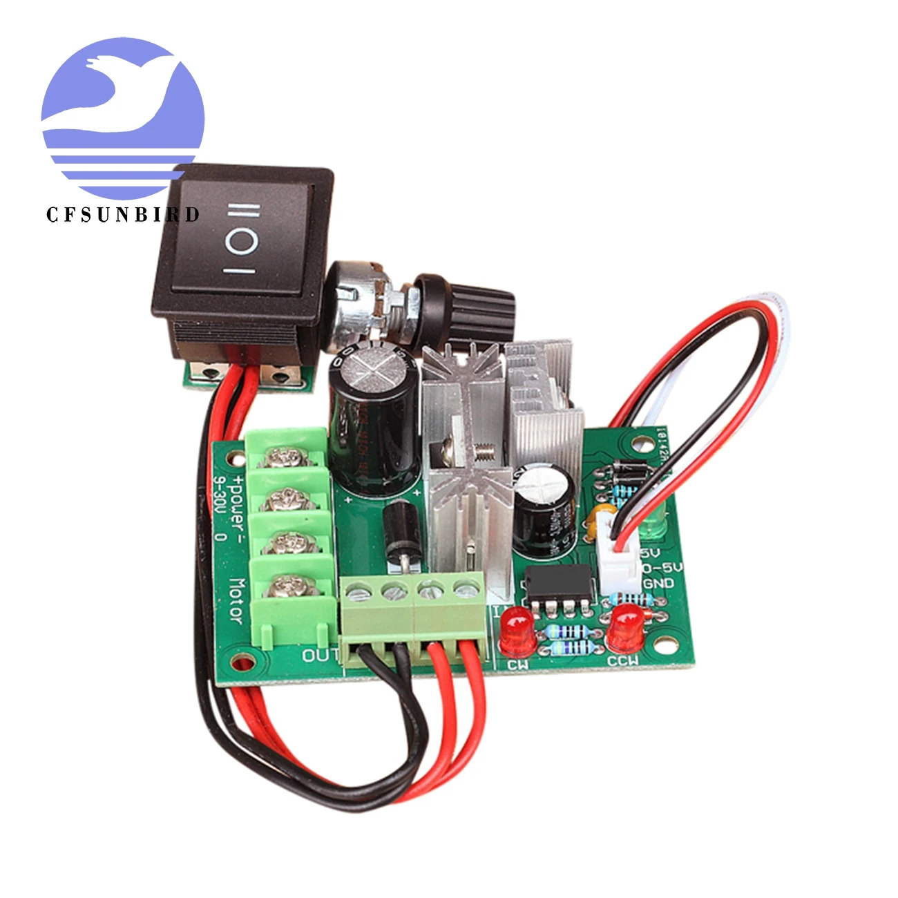 Регулятор скорости двигателя постоянного тока 6 А устройство управления