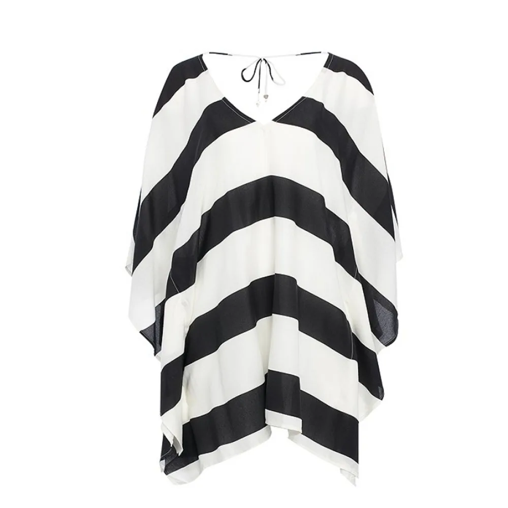 Chiffon Tassels Beach Wear Women Swimsuit Cover Up Swimwear Bathing Suits Summer Mini Dress Loose Solid Pareo Cover Ups