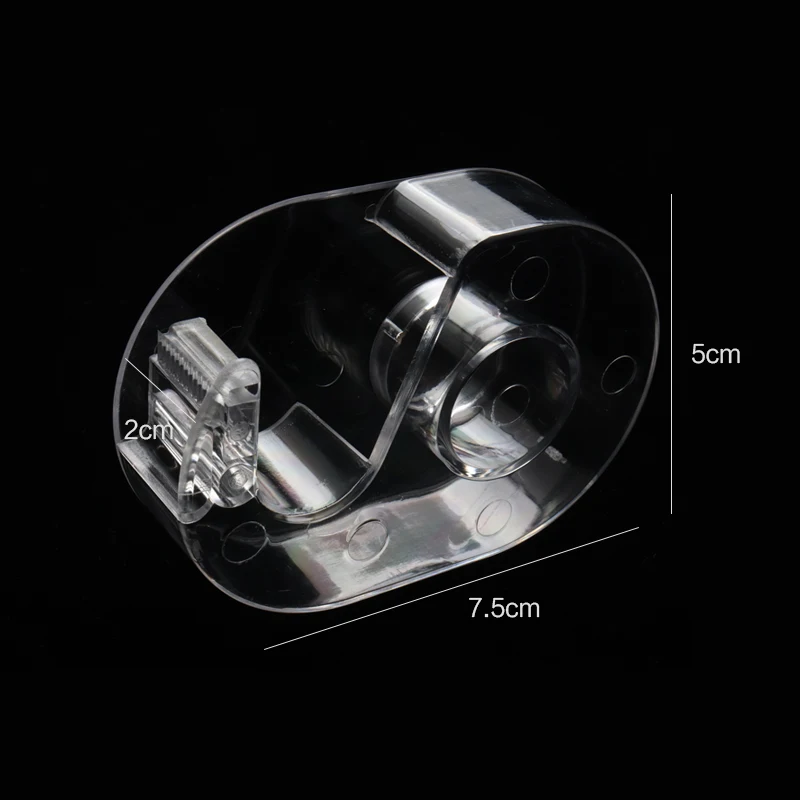 Прозрачная лента искусственный пластиковый держатель резак для наращивания