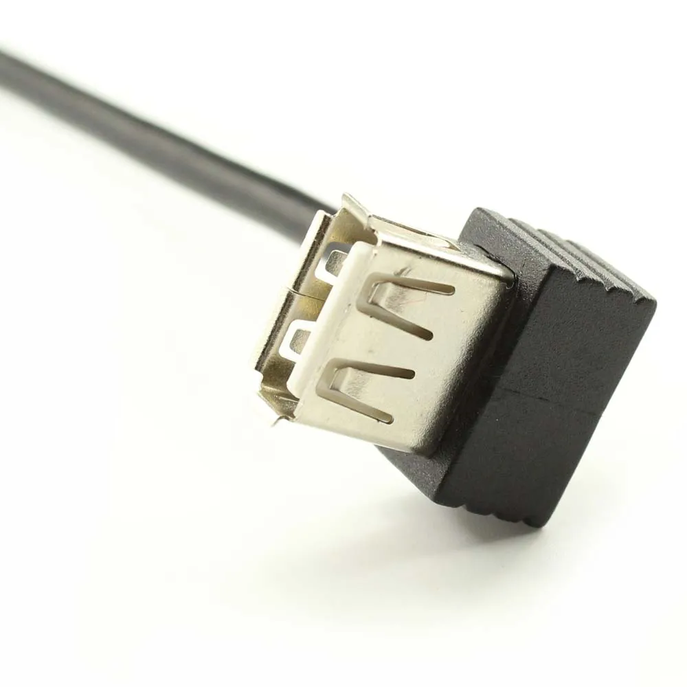 Usb 2 0 a папа к usb гнезду l форма приемная розетка удлинитель Угловой разъем |