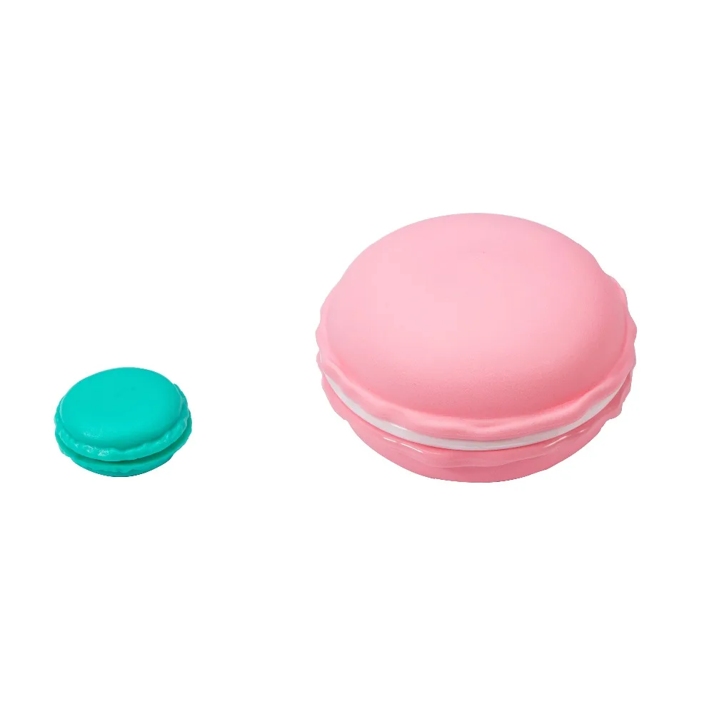 2018 New Arrival Circle Cute Macaroon Cookie Design Candy Color Mini Storage Box Jewelry Drop Shipping | Дом и сад