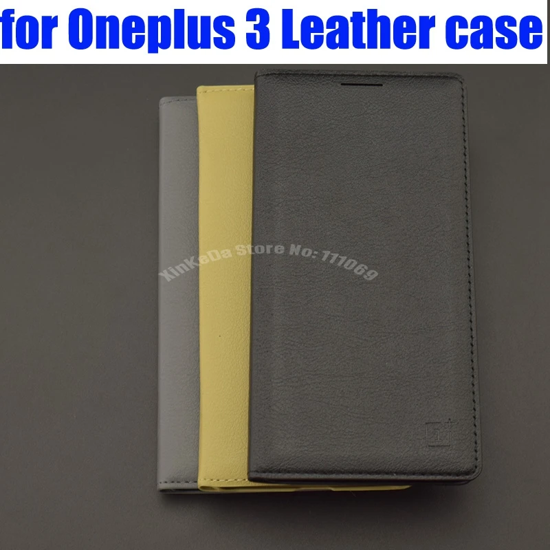 100 шт. чехол Oneplus 3 кожаный флип с переключателем холла функцией сна слотом для