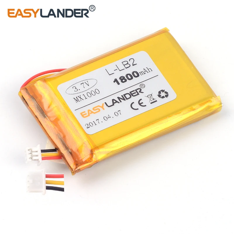Easylander L-LB2 Замена 3 7 V 1800mAh литий-полимерный литий-ионный аккумулятор для Logitech mx1000