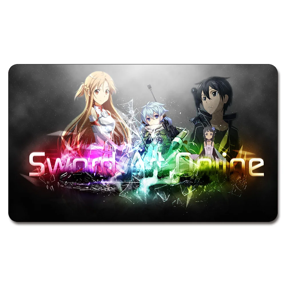 (Sword Art Online 2 Playmat) 525 пользовательские аниме настольные игры сексуальный игровой