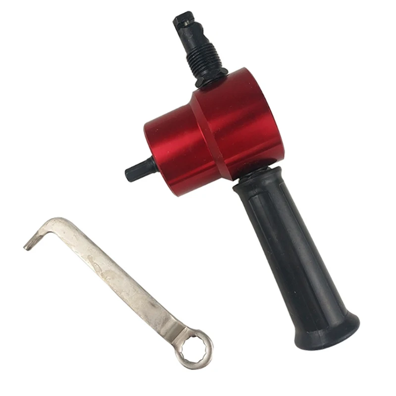 Metal Cutting Double Head Sheet Nibbler Saw Cutter Tool Drill Attachment Free nibbler sheet metal Accessories | Инструменты