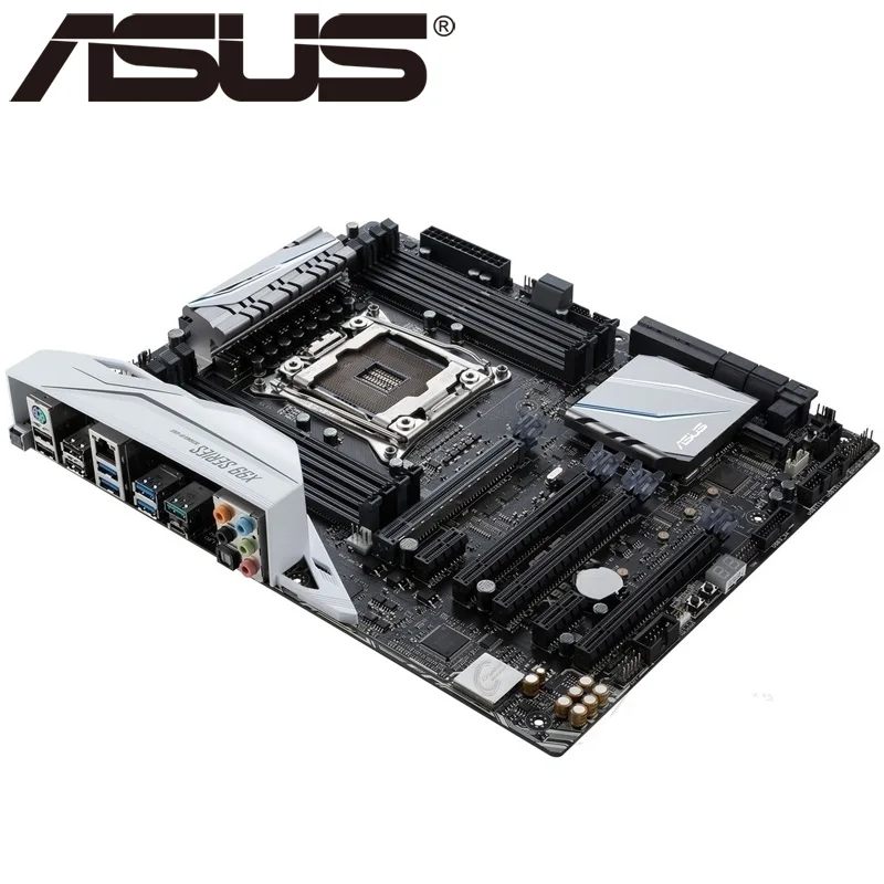 Asus X99 A II настольная материнская плата Socket LGA 2011 V3 i7 X DDR4 128G ATX UEFI BIOS оригинальная