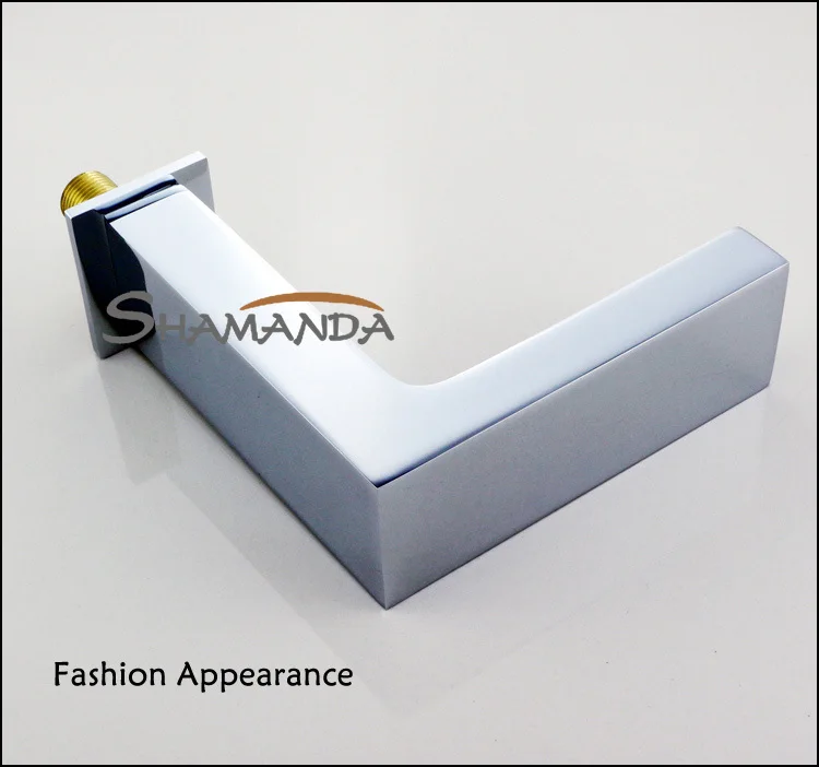 Бесплатная доставка Товары для ванной комнаты смеситель из твердой латуни с