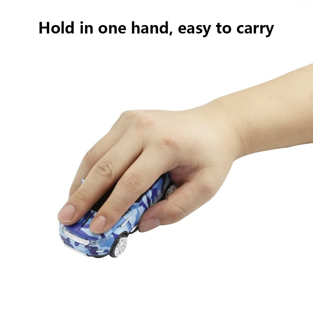 Беспроводная мини-мышь камуфляжная Спортивная Автомобильная мышь для