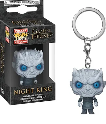 NIGHT KING FUNKO POP брелок официальный Сейлор Мун Веном Супер Герой Джон Сноу История игрушек алддин коллекционный Брелок с коробкой - Цвет: NIGHT KING