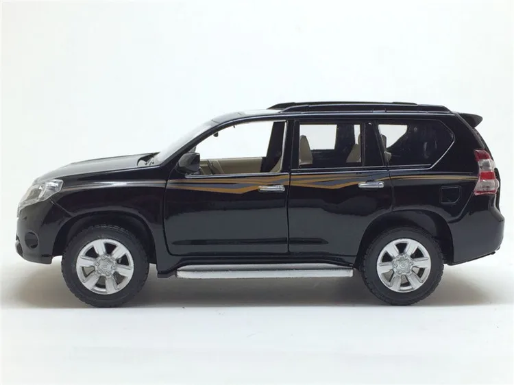 Высокая симитация 1:32 TOYOTA LAND CRUISER PRADO металлический сплав Модель автомобиля игрушки с вытягиванием назад для детей подарки на день рождения