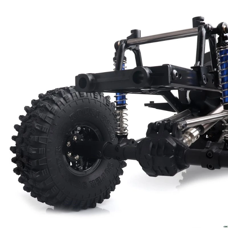 313 мм/12,3 дюйма колесная база шасси для 1/10 RC Гусеничный SCX10 II 90046 90047 RC автомобиль