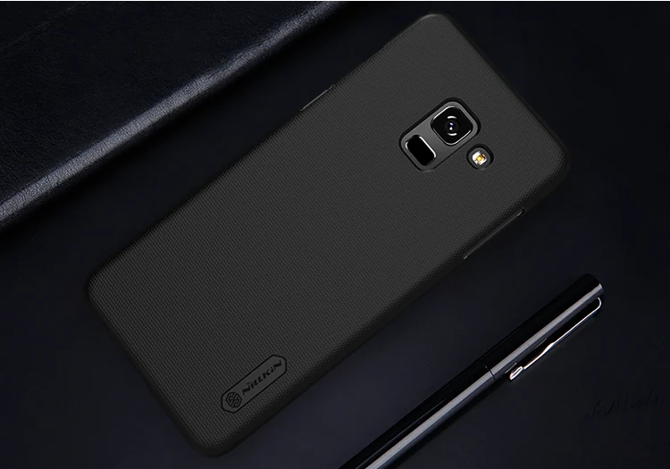 Для samsung Galaxy A8/A8 Plus NILLKIN супер матовый защитный чехол для телефона для Galaxy A8 /A8 Plus с защитной пленкой