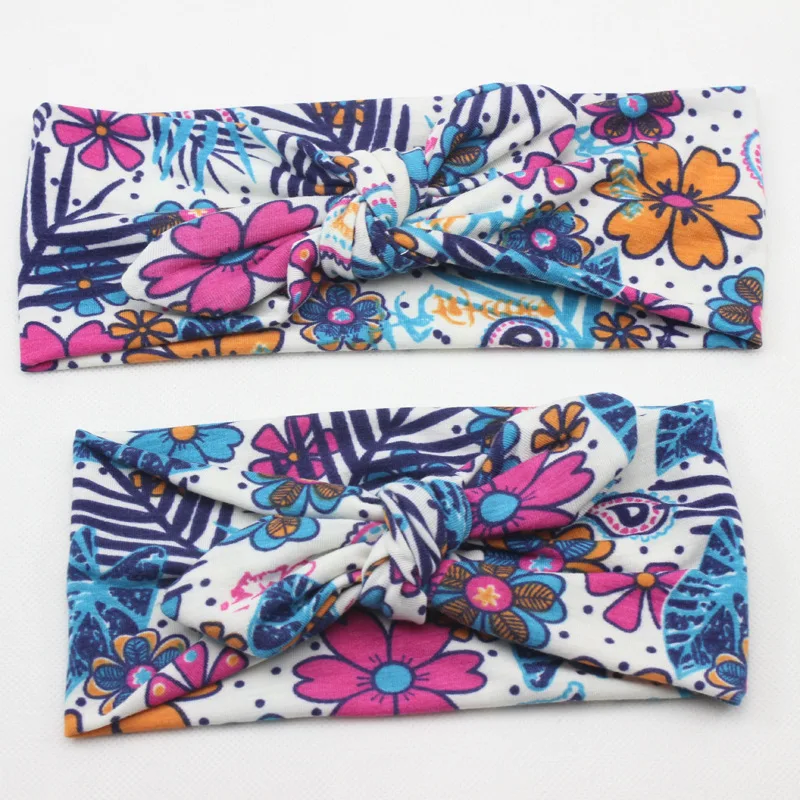 Для маленьких девочек повязка на голову Соответствующие Повязки мама и я повязки