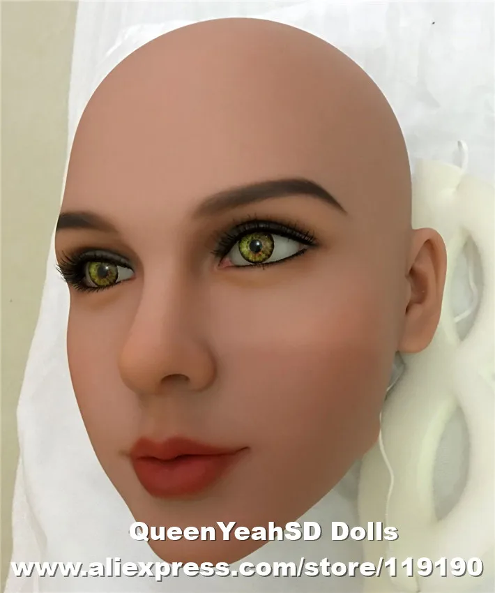 #74 Высококачественная секс кукла головы для полной силиконовой куклы любви