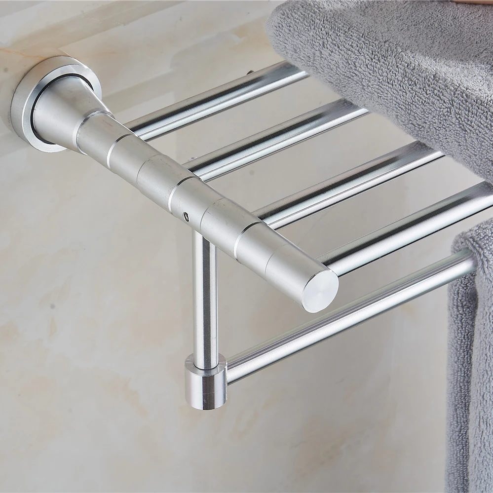 Практичная настенная алюминиевая полка для ванной комнаты XOXO 3020 | Обустройство