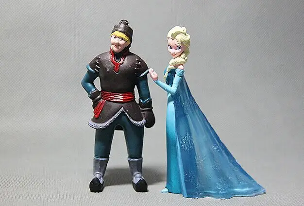 Disney игрушки 5 шт./лот аниме Корона Анны и Эльзы из мультфильма Холодное сердце