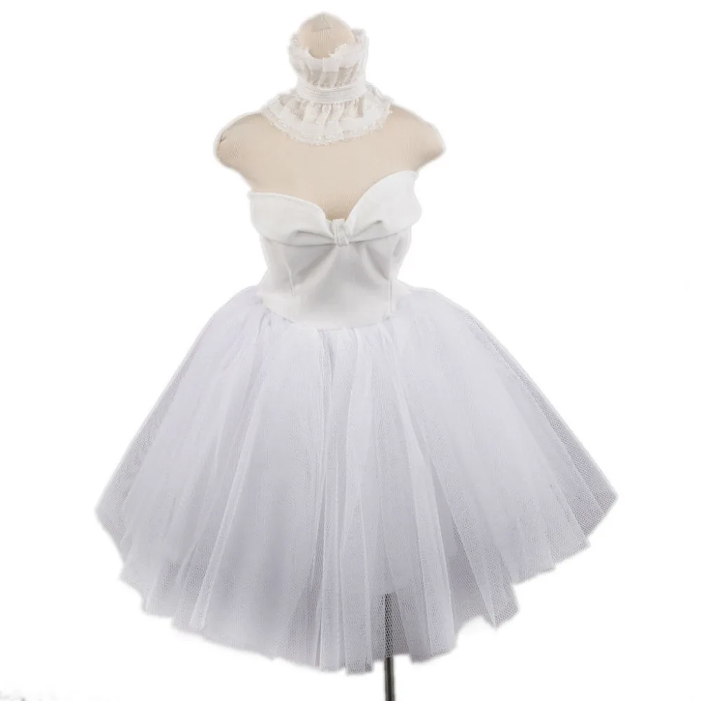 

[wamami] 400# Elegant White Princess Dress for 1/4 MSD DOD AOD BJD Dollfie