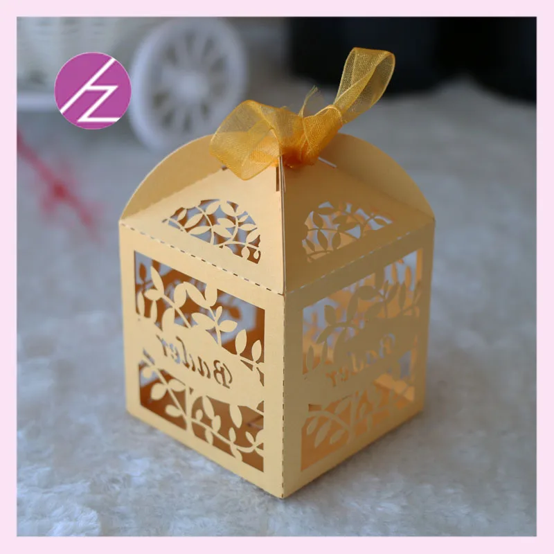 100 шт./лот детское украшение для душа Лазерная резка лист белый различные цвета