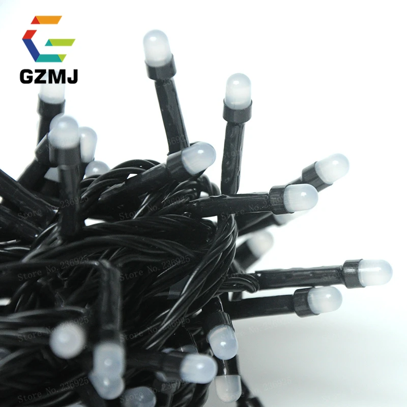 10 м водонепроницаемый Мороз противотуманные светодиодные гирлянды наружные