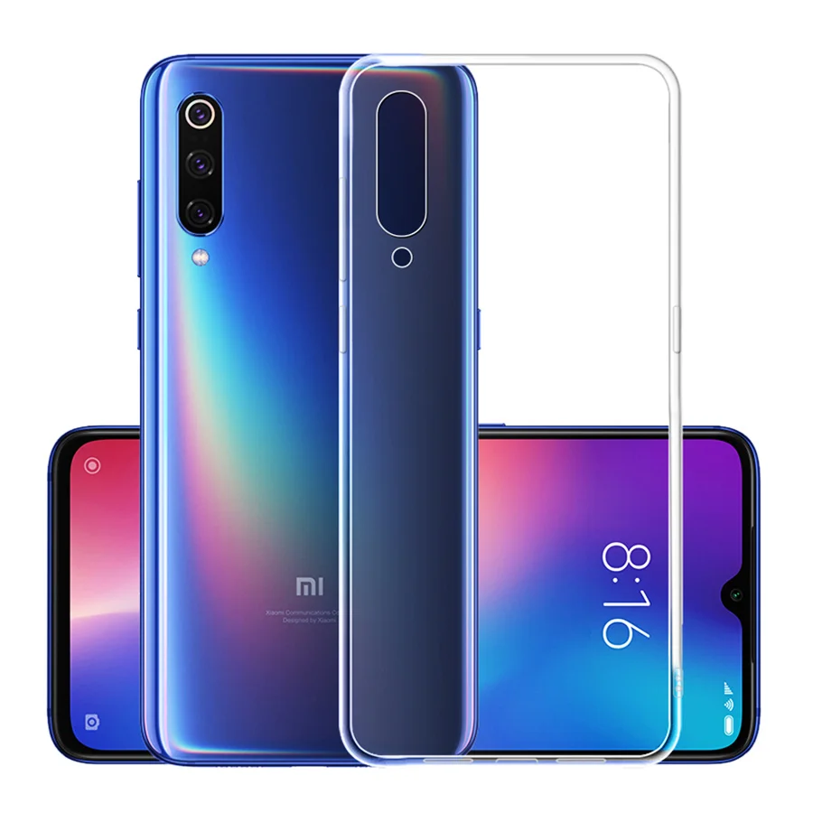 Прозрачный силиконовый чехол Altroplas для мобильного телефона Xiaomi Mi 9 Натуральный