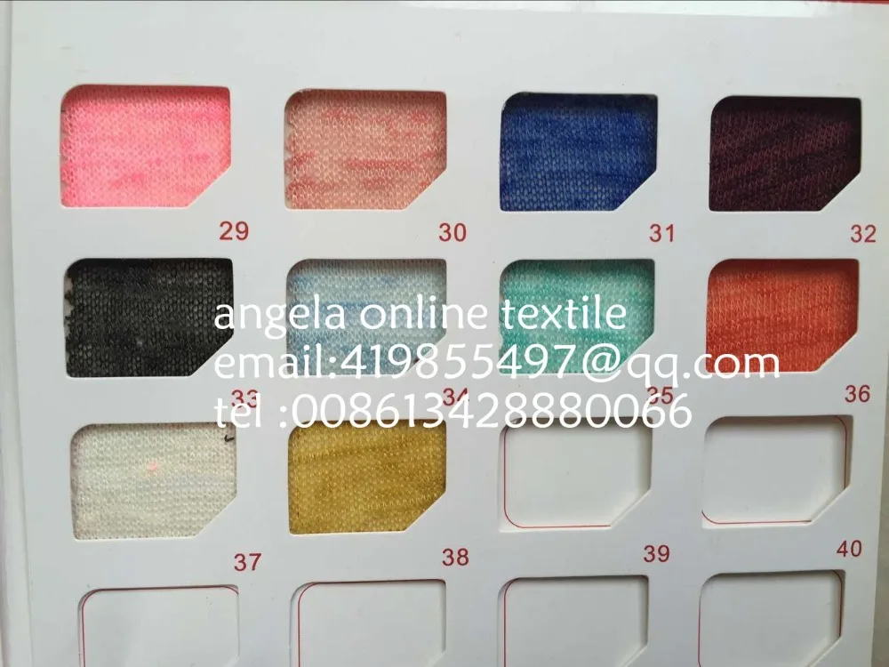 Новинка 2016 оптовая продажа тонкая футболка трикотажная ткань ярдовые/рулонные