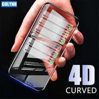 upgrade 4d screen protector for huawei p40 p30 lite pro tempered glass for honor 9x 30 20 lite full cover protective glass