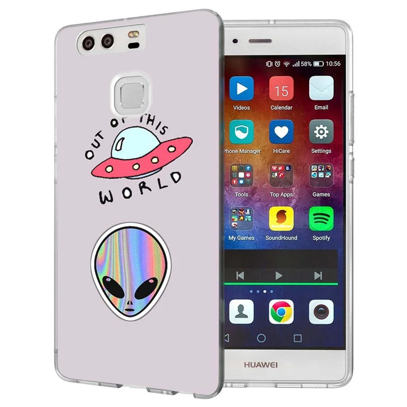 Для Huawei P9lite/P8 Lite 2016 2017 Y5 II 2 Y5ii/Y6 Compact/Honor 5A LYO-L21 Мягкий ТПУ силиконовый прозрачный