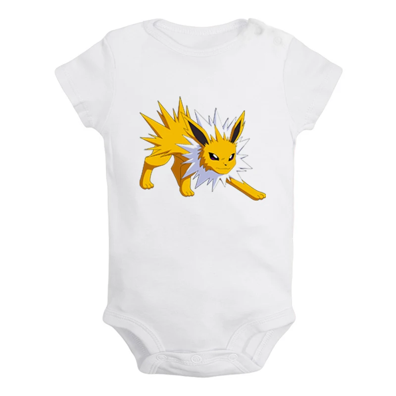 Детский комбинезон с покемоном Иви из мультфильма Jolteon Vaporeon для новорожденных