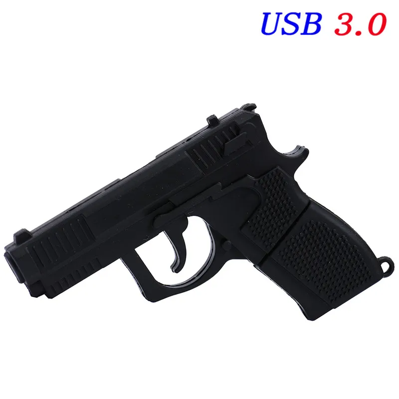 B JASTER 3,0 пистолет usb флэш-накопитель Флешка 4G 8G 16G 32G 64GB пистолет ak47 флэш-накопитель usb 3,0 мультфильм пистолет флешки - Цвет: B