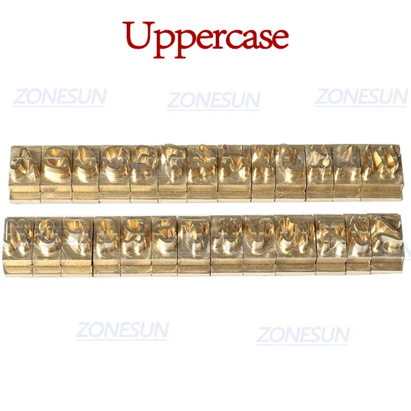 Uppercase ZONESUN 5/7/10 см с Т-образными пазами Алфавит цифры символ кожа тиснение холодной Пресс инструмент бренд Железный Пользовательские Начальная пресс-форм Матрица для рельефного тиснения - Цвет: Uppercase