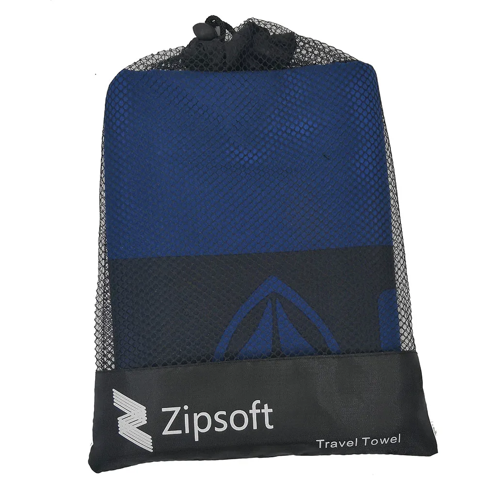 Zipsoft портативное Большое пляжное полотенце из микрофибры для путешествий банные