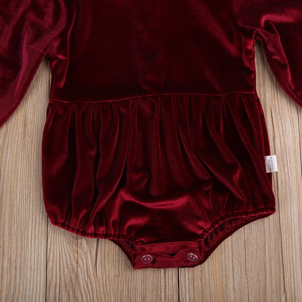 Pudcoco/милый детский фланелевый комбинезон для новорожденных девочек Осенний с