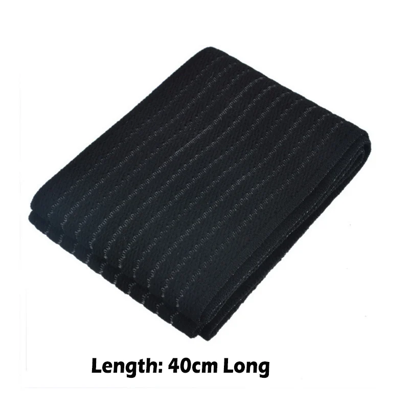 Black 40cm Vertvie, уличная спортивная травма, бинты, регулируемые, упругие, локоть, поддержка запястья, компрессионная повязка на запястье, фиксатор, защита - Цвет: Black 40cm