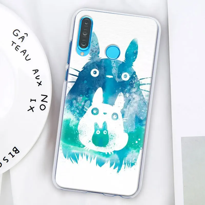 Тоторо Унесенные призраками Ghibli Miyazaki чехол для телефона coque для huawei P30 Pro P10 P20 P30 Lite P8 P9 Lite P Smart Plus чехол