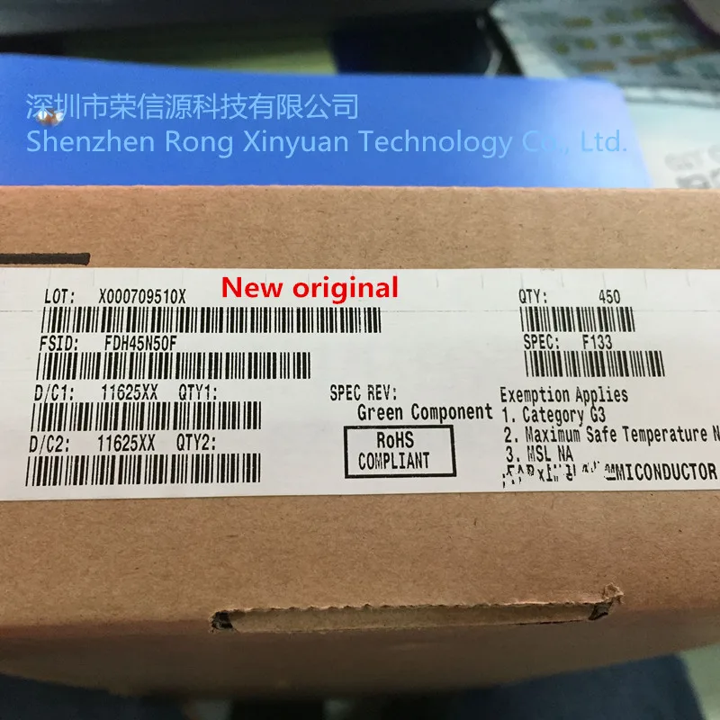 FDH45N50F _ F133 FDH45N50 45N50F новая гарантия качества 500V N-Channel MOSFET FRFET 45A 3-контактный (3 + Tab) TO-247