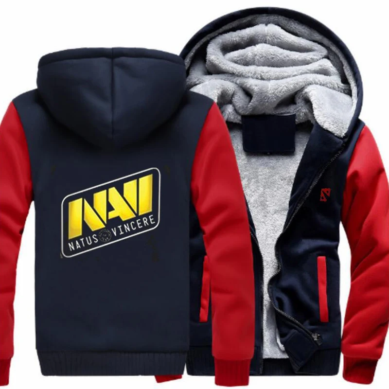 Winterjacke Navi Dendi мужские толстовки на молнии с большим капюшоном больших размеров