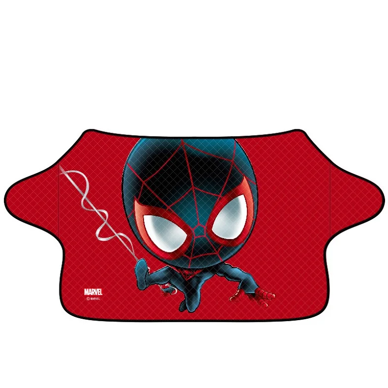 C--Spiderman Red Шторка Автомобильная мультфильм лобовое стекло автомобиля тент от солнца, снега защита от замерзания предупреждения двойной-Слои утолщение солнцезащитный козырек для лобового стекла - Цвет: C--Spiderman Red