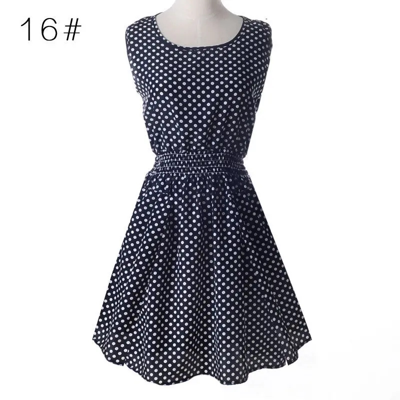 Новые Сексуальные женские тонкие платья без рукавов с цветочным принтом женское