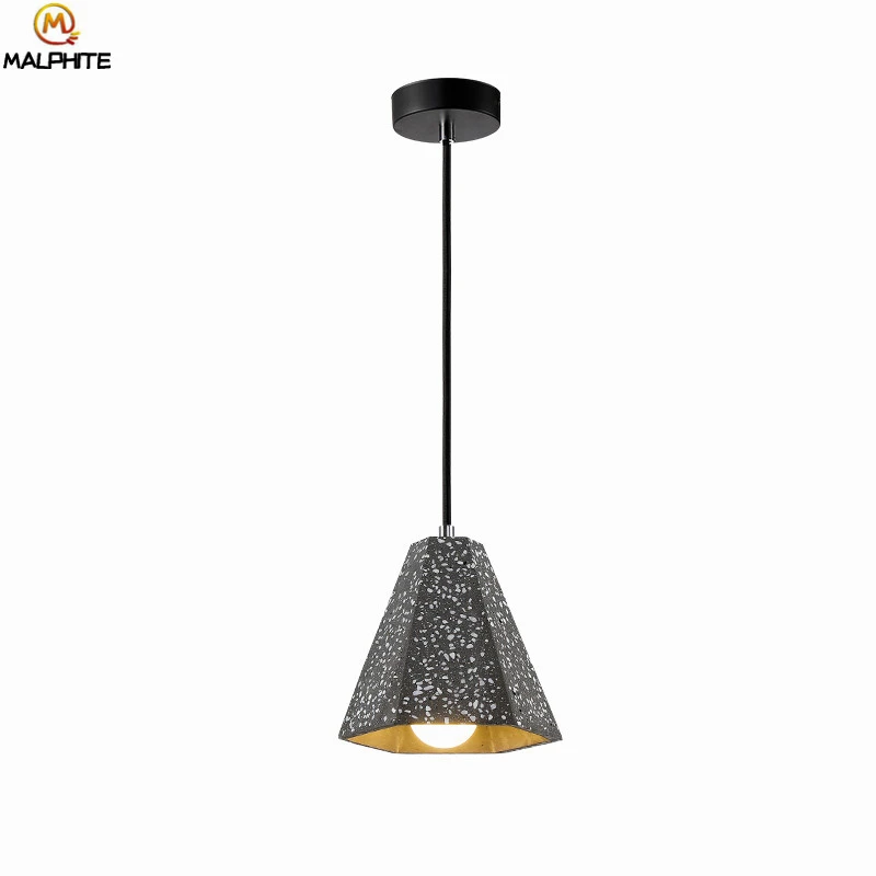 

Modern Cement Pendant Lights For Dining Room Hanging Pendant Lamp Luminaires Bedroom Bedside Living Room Bar decor fixtures