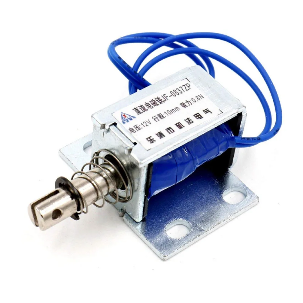 Электромагнит с открытым корпусом постоянный ток 12 В 5/2/1 5/2/5