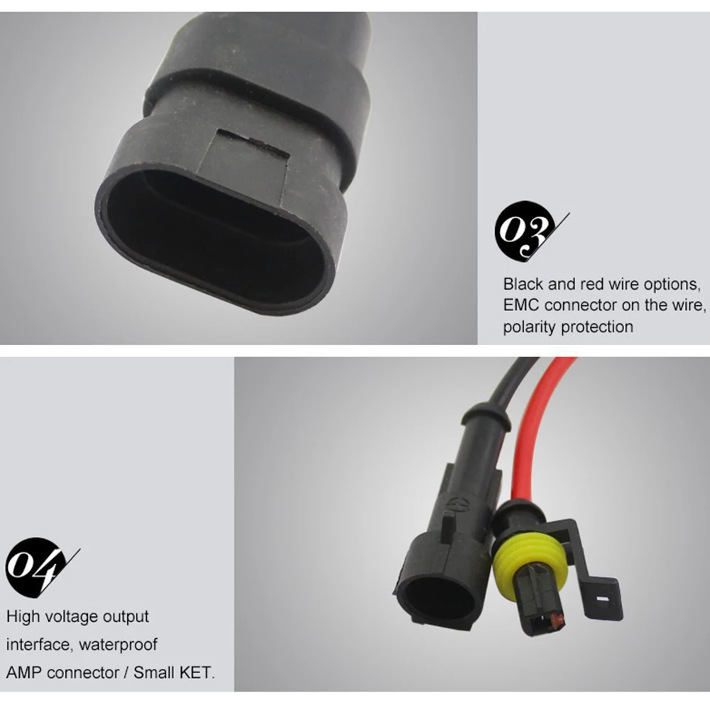 Авто Универсальный DC 12V 35W HID Xenon балласт Замена Цифровой Тонкий конверсионный