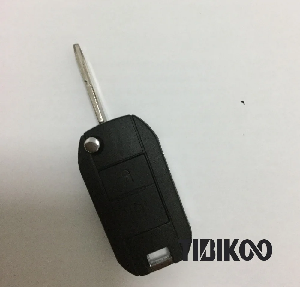Модифицированный складной чехол для автомобильного ключа раскладушки Citroen C2