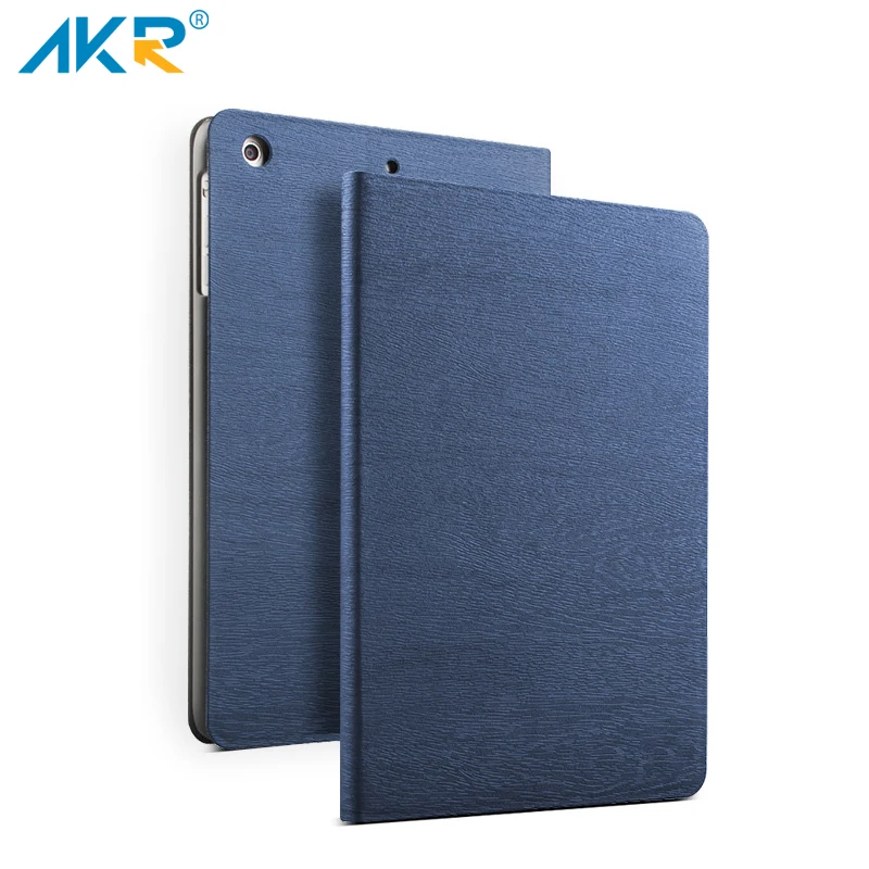 Чехол подставка из искусственной кожи AKR для iPad mini 4 умный чехол с функцией сна