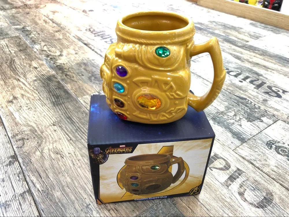 Чашка для косплея Avengers: Infinity War Thanos керамическая чашка в форме кулака реквизит