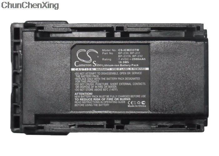 Cameron Sino 2500 мАч аккумулятор для Icom IC 4011 A14 F14 F15 F16 F24 F25 F26 F3011 F3021 F3023S |Цифровые