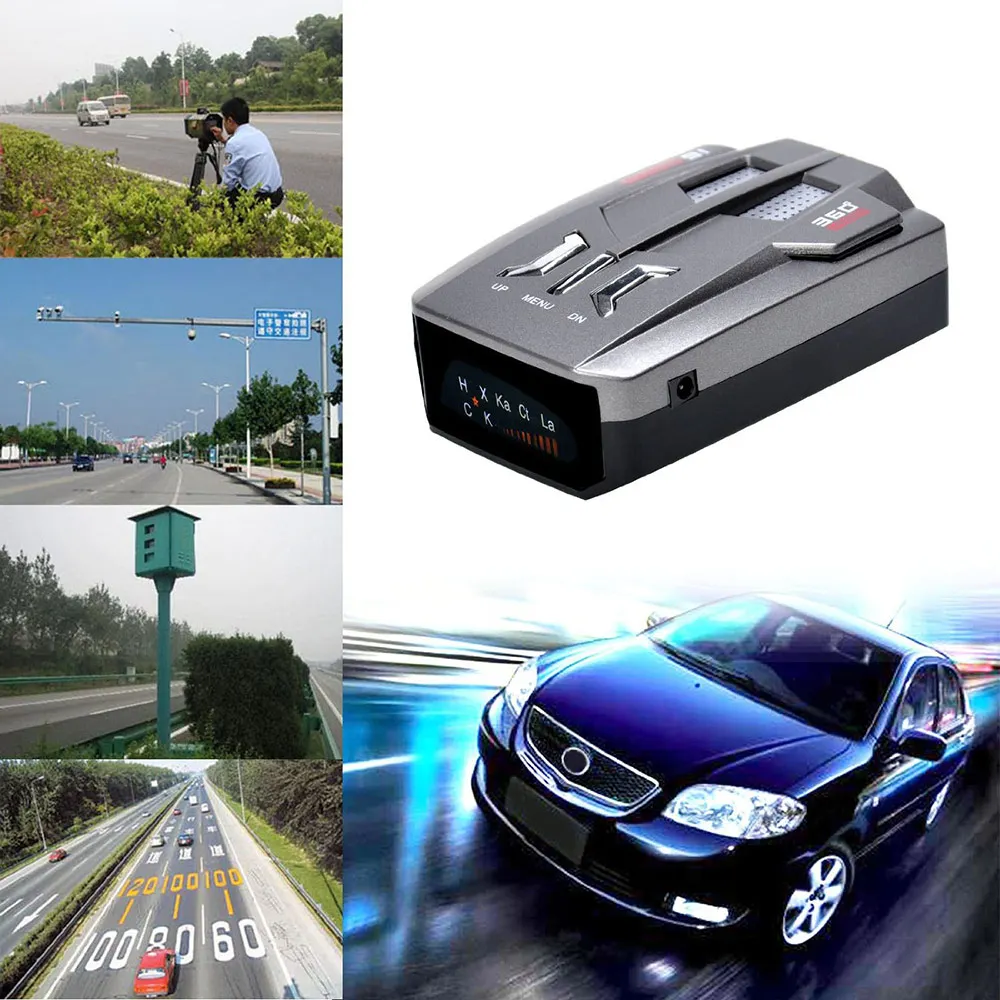 VicTsing V9 Car Radar Detector Trucker Speed Voice Alert Warning 16 Band Auto 360 Degrees K and KA | Автомобили и мотоциклы