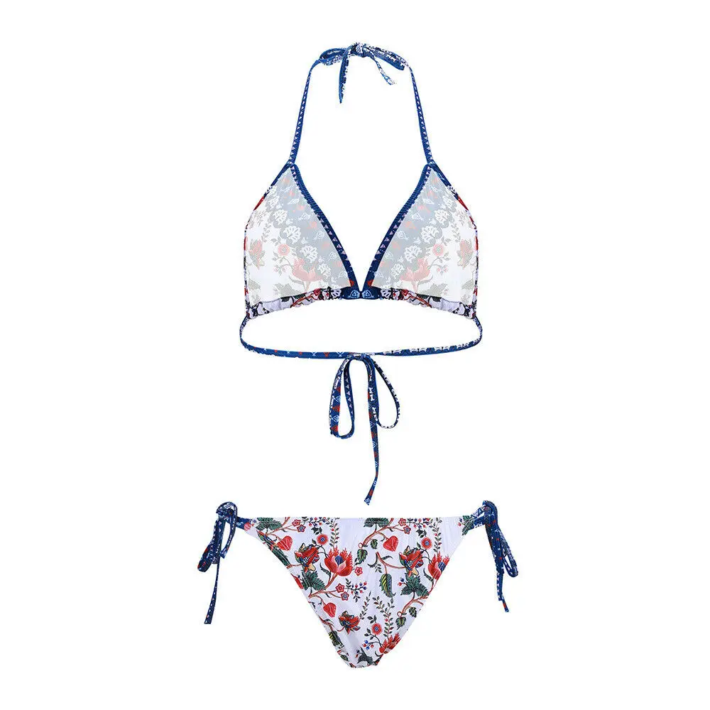 Женский сексуальный комплект одежды для плавания из двух предметов Бандажное