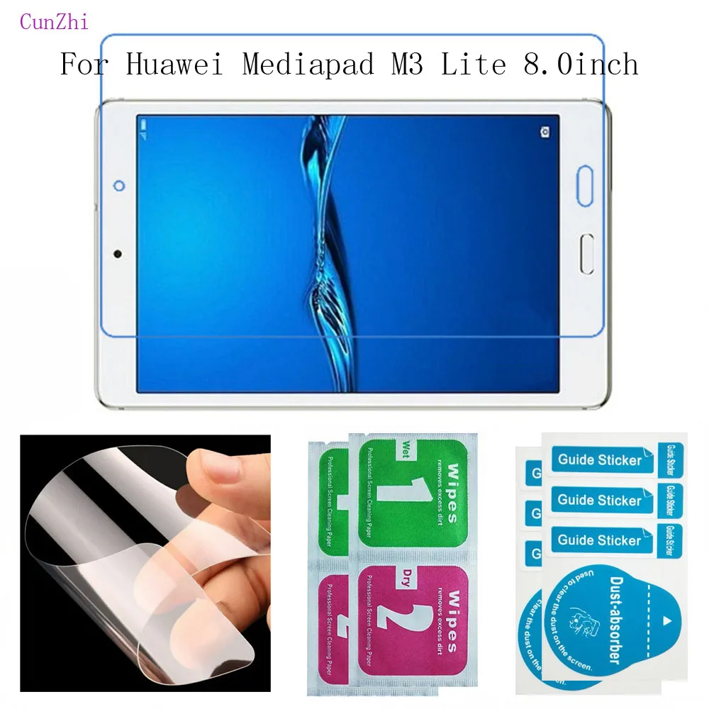 2 шт. ультратонкая Защитная пленка для планшетного ПК Huawei Mediapad M3 Lite 8 0 дюйма |